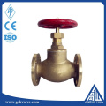 brass/bronze flanged globe valve